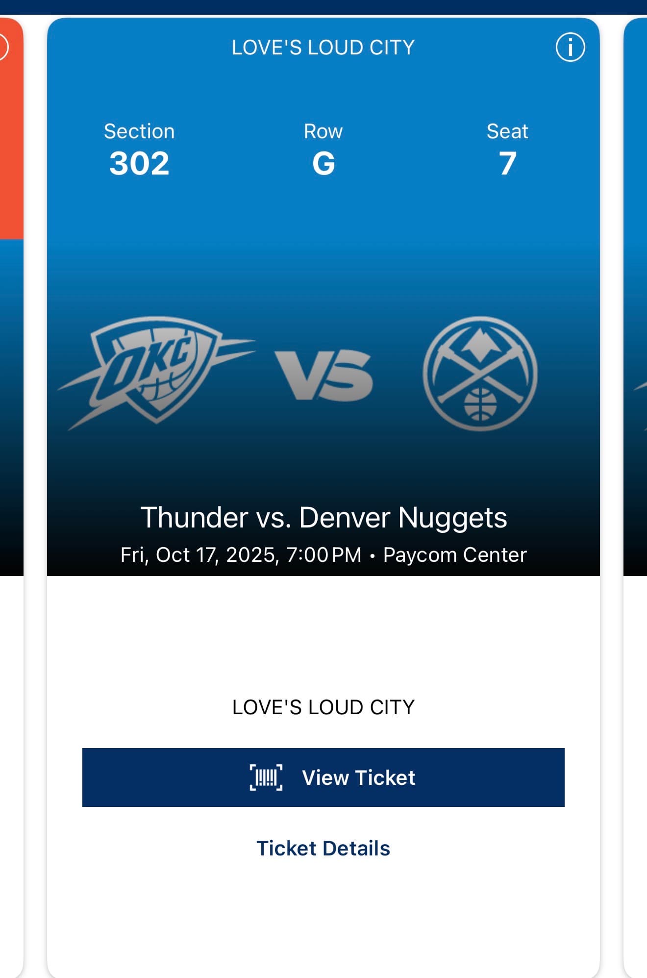 OKC vs Nuggets